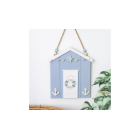 Blue Life Ring Beach Hut Hanging Decoration